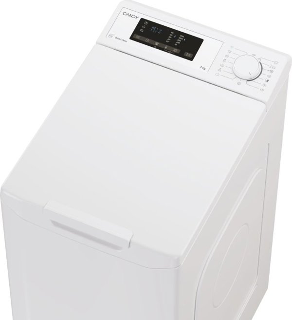 Πλυντήριο Ρούχων Candy TCA273D3-S Εμπρόσθιας Φόρτωσης 7kg 1200 RPM Λευκό