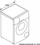 Πλυντήριο-στεγνωτήριο Bosch Bosch | Πλυντήριο ρούχων | WNC254ARSN | Κατηγορία ενεργειακής απόδοσης A/D | Μπροστινή φόρτωση | Χωρητικότητα πλύσης 10.5 kg | 1400 RPM | Βάθος 62.2 cm | Πλάτος 59.8 cm | LED | Σύστημα στεγνώματος | Χωρητικότητα στεγνώματος 6 k