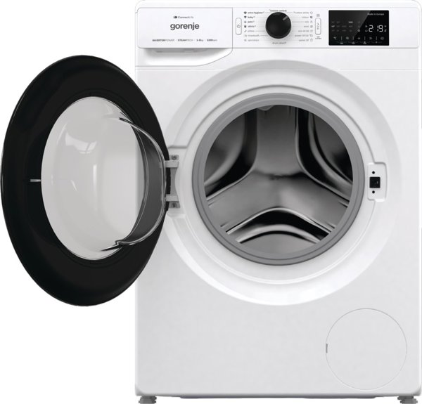 Πλυντήριο ρούχων Gorenje | WPNEI82SBSWIFI | Κατηγορία ενεργειακής απόδοσης Β | Προεφοδιασμός | Δυνατότητα πλύσης 8 κιλά | 1200 σ.α.λ. | Βάθος 47 cm | Πλάτος 60 cm | LED | Λειτουργία ατμού | WiFi 13677512 3838782834585
