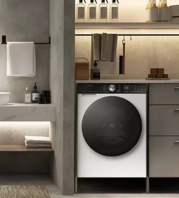 Πλυντήριο-στεγνωτήριο Hisense με λειτουργία στεγνώματος HISENSE WD5S1245BW