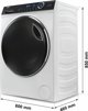 Πλυντήριο Haier Washing machine Haier HWD80-B14979
