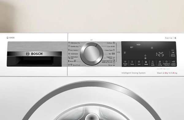 Πλυντήριο-στεγνωτήριο Bosch Πλυντήριο-στεγνωτήριο WNG254A9BY 10,5/6kg