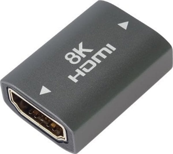 PremiumCord Αντάπτορας HDMI A σε HDMI A Θηλυκό/Θηλυκό 8K, Μεταλλικός