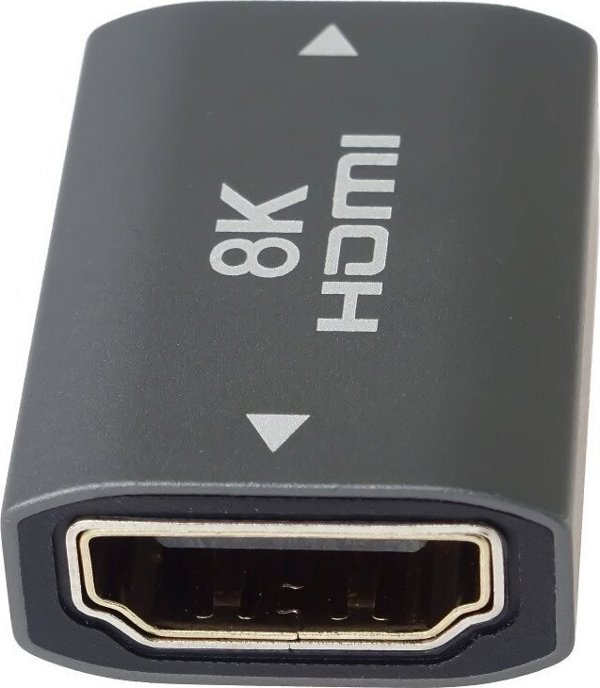 PremiumCord Αντάπτορας HDMI A σε HDMI A Θηλυκό/Θηλυκό 8K, Μεταλλικός