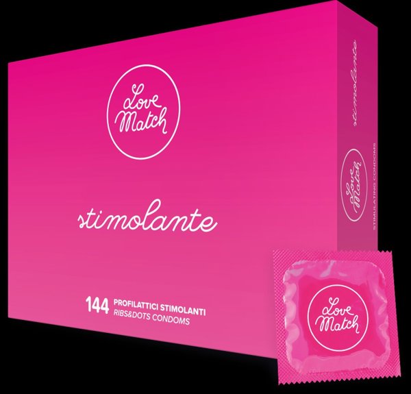 ΠΡΟΦΥΛΑΚΤΙΚΑ-LOVE MATCH STIMOLANTE - 144 PACK