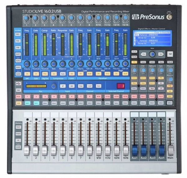 Presonus StudioLive 16.0.2 USB mikser cyfrowy z interfejsem audio 18x16 USB