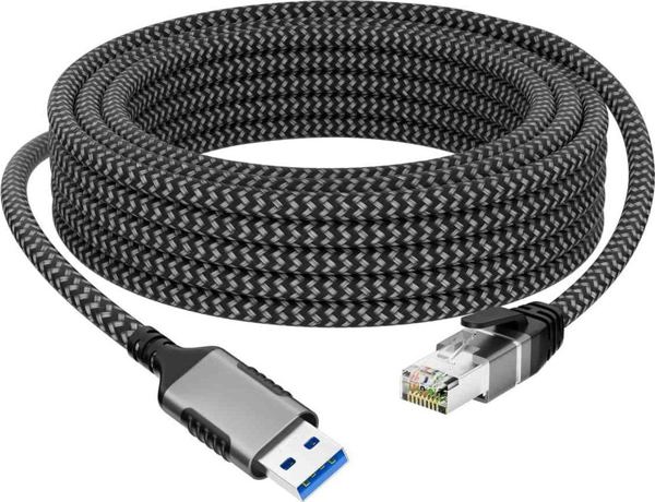 PremiumCord PremiumCord Καλώδιο Ethernet USB3.2 σε LAN RJ45 10/100/1000, 1m
