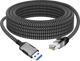 PremiumCord PremiumCord Καλώδιο Ethernet USB3.2 σε LAN RJ45 10/100/1000, 1m
