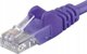 PremiumCord PremiumCord Καλώδιο Patch UTP RJ45-RJ45 CAT6 0.5m μωβ