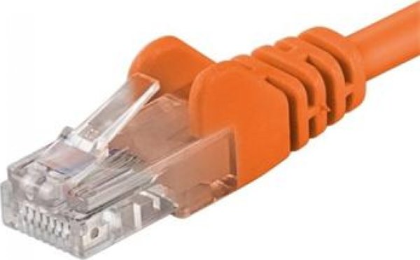 PremiumCord PremiumCord Καλώδιο Patch UTP RJ45-RJ45 CAT6 1,5m πορτοκαλί