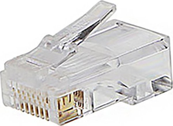 PremiumCord PREMIUMCORD Σύνδεσμος RJ45 8 ακίδων - για καλώδιο, συσκευασία 10 τεμαχίων σε σακουλάκι