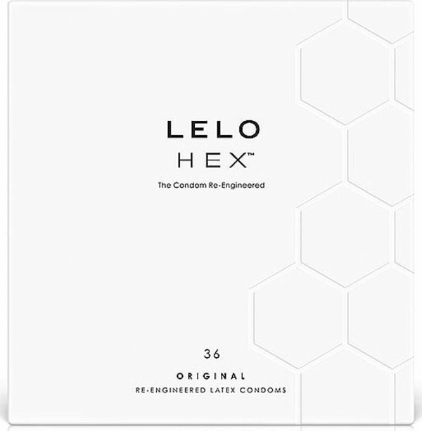ΠΡΟΦΥΛΑΚΤΙΚΑ - LELO HEX CONDOMS 36 ΤΕΜ