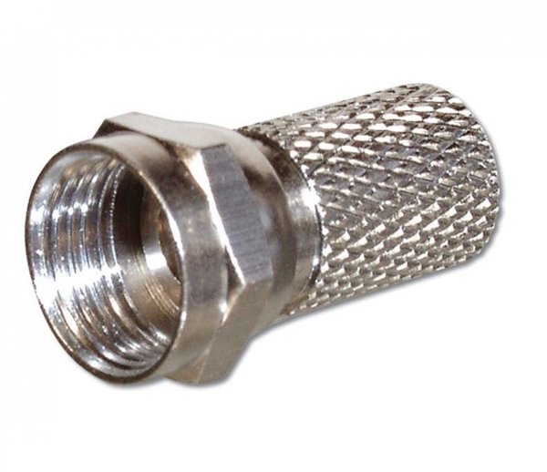PremiumCord Sat. F-konektor, na kabel 6.5mm Cut Version, délka 20mm