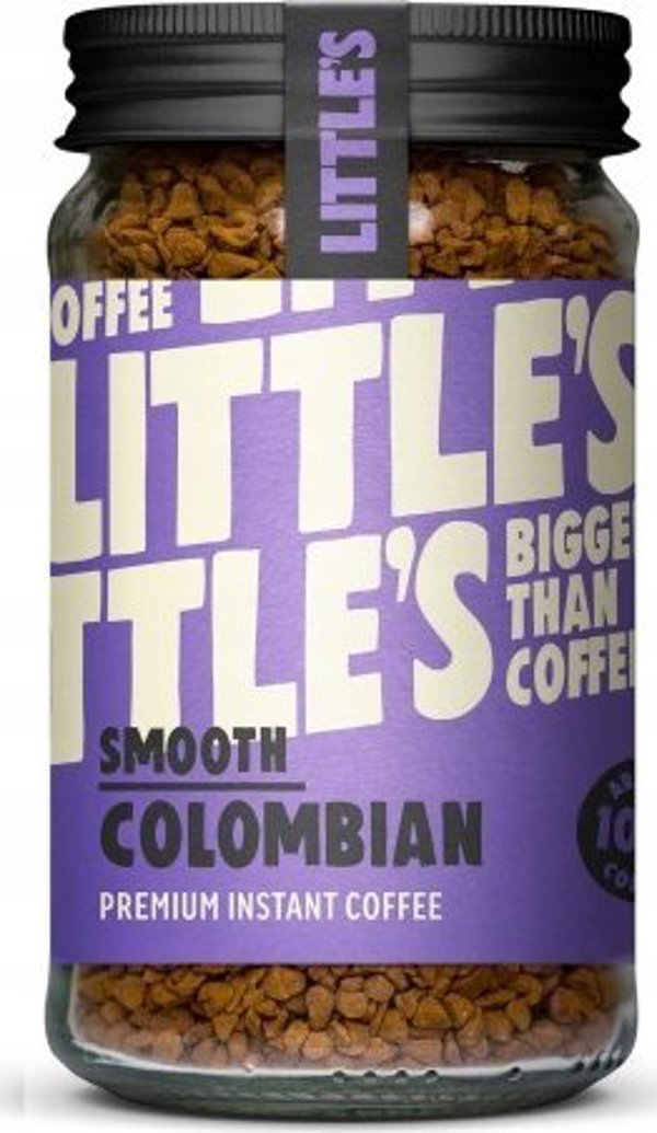 Ποιοτικός στιγμιαίος καφές Little's Smooth Colombian, 50 g