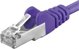 PremiumCord PREMIUMCORD Καλώδιο Patch CAT6a S-FTP, RJ45-RJ45, AWG 26/7 3m μωβ