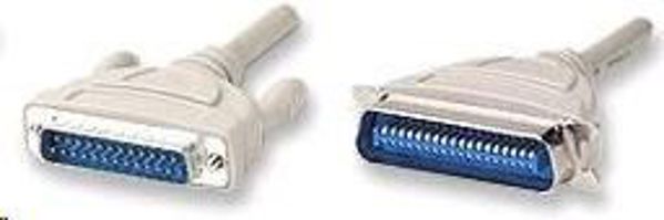 PremiumCord DB-25 - DB-25, 1.8m, Λευκό (kc2-25)