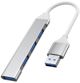 PremiumCord Hub USB3.2A σε USB3.2 A + 3x USB2.0 A, SuperSpeed 5Gbps, αλουμινένια θήκη