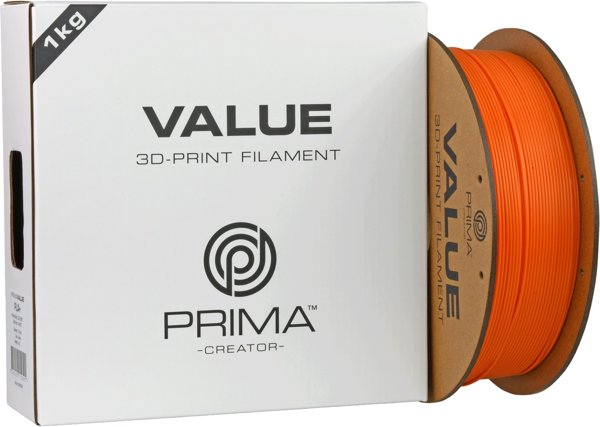 Νήμα PrimaValue PLA+ για εκτυπωτή 3D, 1.75 mm, πορτοκαλί