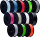 Σετ νημάτων Print-me mix Swift PETG, Smarfit PLA, Smooth ABS, Flex 20D, Flex 40D, Smooth ASA - 1,75mm 1,2kg - 12 χρώματα