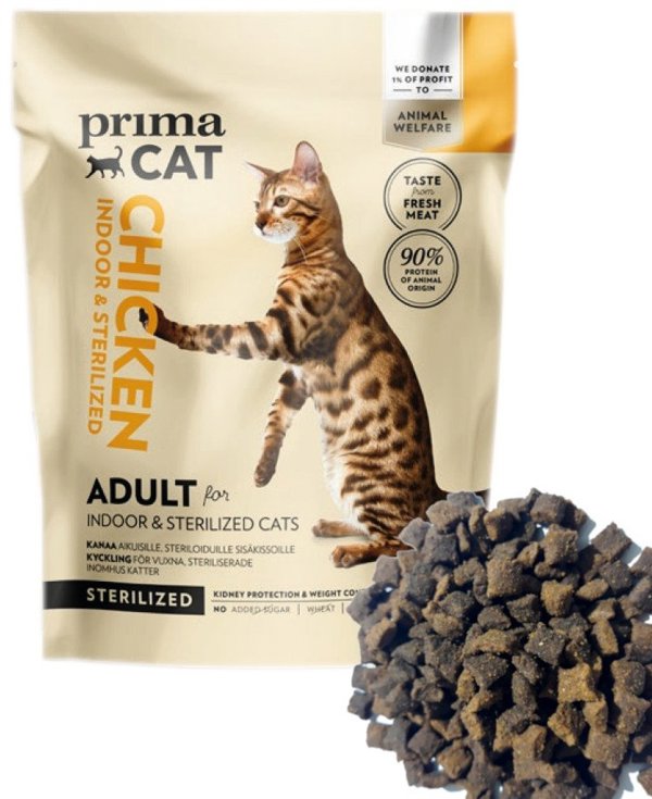 PRIMACAT ΚΟΤΟΠΟΥΛΟ ΣΤΕΙΡΩΜΕΝΟ ΕΝΗΛΙΚΟ 400 G