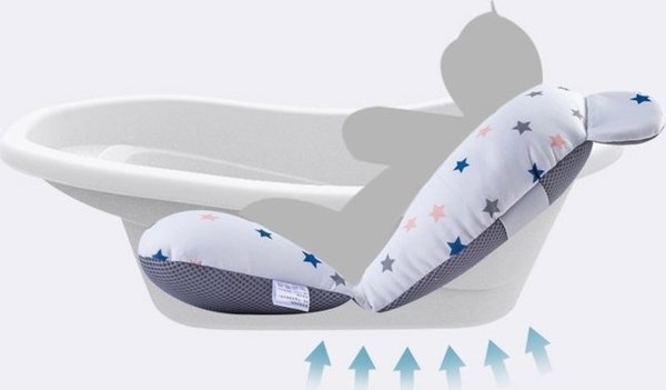 Μαξιλάρι μπάνιου Primabobo PRIMABOBO, γκρι, BL_pp_GREY