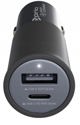 prio Fast Charge Car Charger 100W PD(USB-C)+ 22.5W(USB-A) black PCC-1103 (4251488662495)