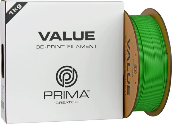 Νήμα PrimaValue PLA+ για εκτυπωτή 3D, 1.75 mm, πράσινο