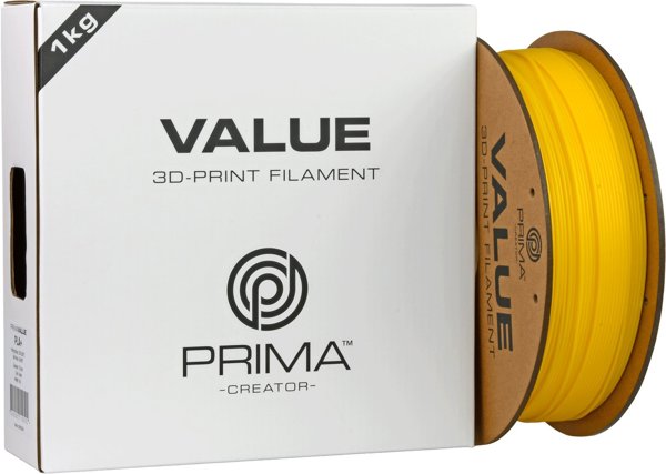 Νήμα PrimaValue PLA+ για εκτυπωτή 3D, 1.75 mm, κίτρινο