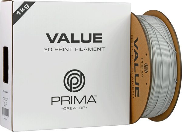Νήμα PETG PrimaValue για 3D εκτυπωτή, 1.75 mm, γκρι