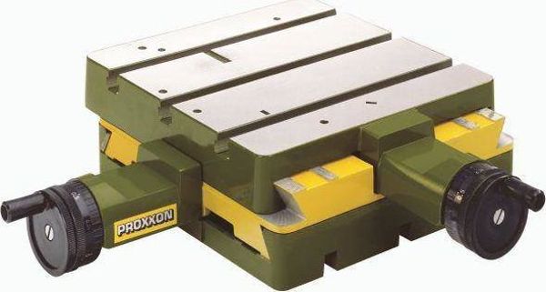 Proxxon KT 150 Σταυρωτός Πίνακας Εργασίας από Χυτό Αλουμίνιο για Φρεζάρισμα και Λείανση