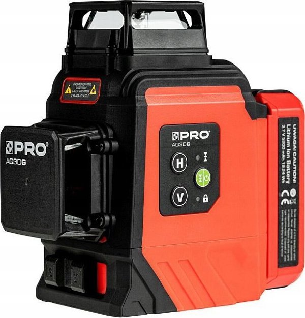PRO LASER WIELOLINIOWY AQ3DG GREEN PLUS