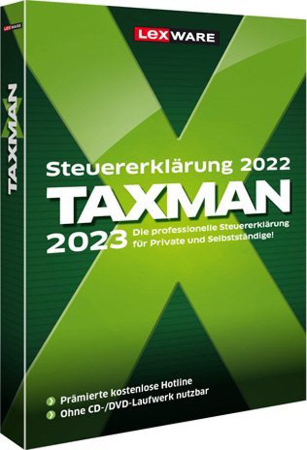 Πρόγραμμα Lexware Lexware TAXMAN 2023 Λογιστική 1 x άδεια