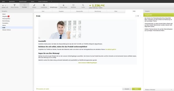 Πρόγραμμα Lexware Lexware TAXMAN 2023 Λογιστική 1 x άδεια