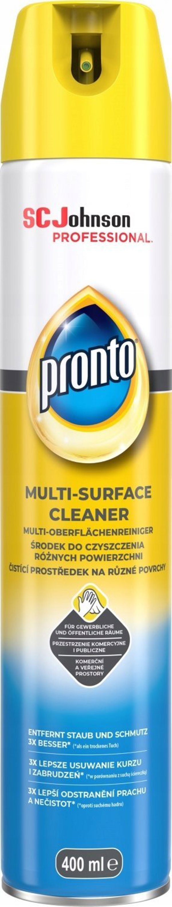 Pronto Αφρός Καθαρισμού Επίπλων Super-Clean, Για Ξύλινες Επιφάνειες, 400ml