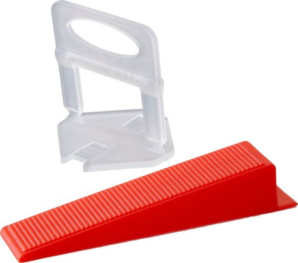 Pro-Line Σύστημα Ισοπέδωσης Πλακιδίων 2mm: 300 Κλιπ & 100 Σφήνες (61352)