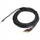 Αρσενικό στερεοφωνικό 3.5mm PROEL - 2 x αρσενικό RCA, 1.5m, μαύρο