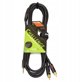 Αρσενικό στερεοφωνικό 3.5mm PROEL - 2 x αρσενικό RCA, 1.5m, μαύρο