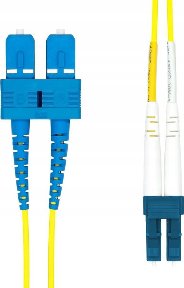 ProXtend Καλώδιο Οπτικών Ινών LC-SC UPC OS2 Duplex, Single Mode, 5m, Κίτρινο
