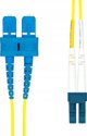 ProXtend Καλώδιο Οπτικών Ινών LC-SC UPC OS2 Duplex, Single Mode, 5m, Κίτρινο