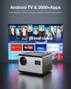 Προβολέας BlitzWolf Rzutnik / Προβολέας LED BlitzWolf BW-V7, 1080p, Android, Bluetooth