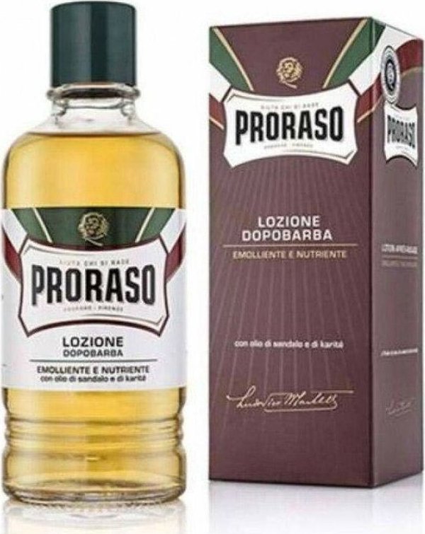 Proraso Βάλσαμο Μετά Το Ξύρισμα Proraso Επαγγελματικό Χωρίς Αλκοόλ Βούτυρο Shea Σανδαλόξυλο (400 ml)