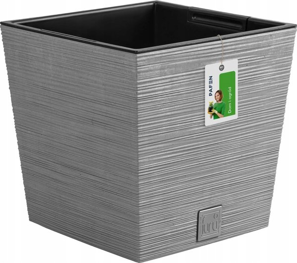 Γλάστρα για λουλούδια Donica niska Furu DFS300 Szara PROSPERPLAST