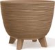 Γλάστρα PROSPERPLAST Donica Furu Eco Wood-naturo ECO-FSC mix credit-DNV-COC-002260 διάμ. 395mm