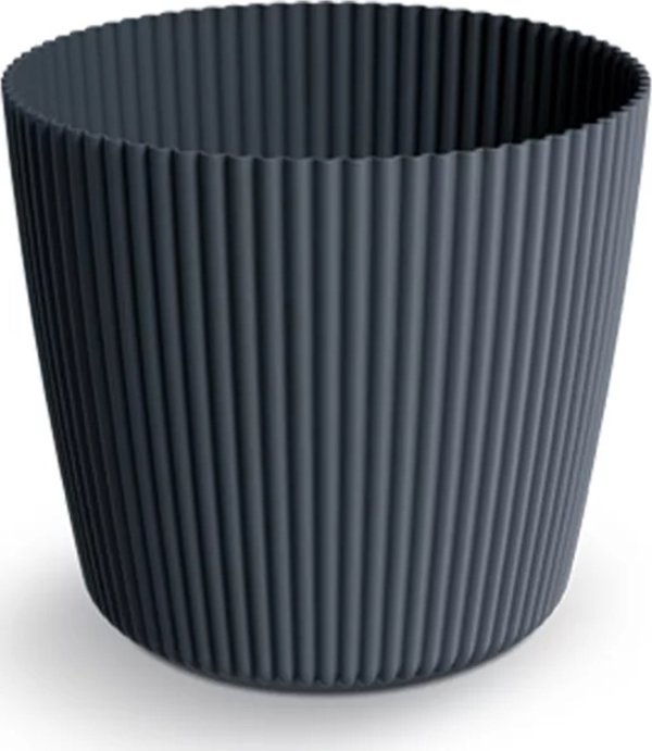 Prosperplast Γλάστρα Milly Round -ανθρακί DMI300-S433 διάμ. 292mm