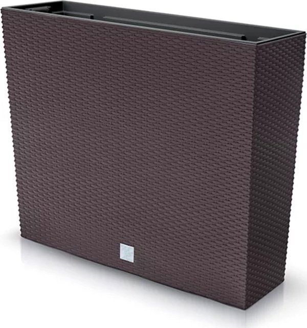 Prosperplast Γλάστρα Rato Case Tower DRC600T Πλαστική, Καφέ Umbra, 60cm