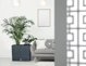 Prosperplast Γλάστρα Rato Case Tower DRC600T Πλαστική, Καφέ Umbra, 60cm