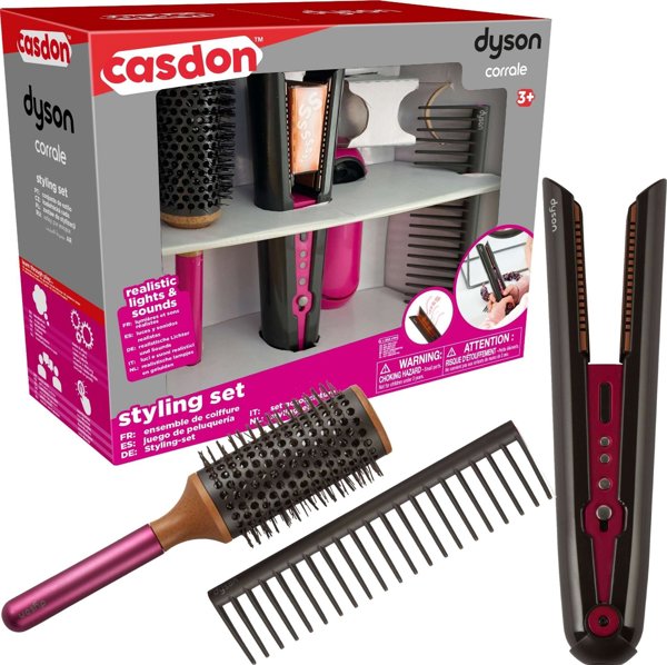 Σετ Casdon Dyson για στυλ μαλλιών με ισιωτική Corrale 4 τεμαχίων