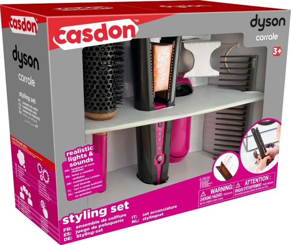 Σετ Casdon Dyson για στυλ μαλλιών με ισιωτική Corrale 4 τεμαχίων