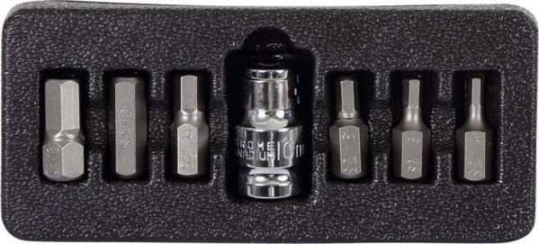 Pro-Line Σετ Μύτες HEX 7 Τεμαχίων H4-H12, Μήκος 30mm, Υποδοχή 1/2" - 10750