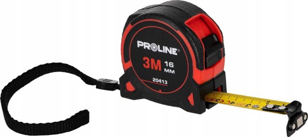 Pro-Line ΜΕΤΡΟ ΤΑΙΝΙΑΣ 3M/16MM ΜΑΓΝ.ΝΑΪΛ.ΠΙΣΤ.ΠΡΟLINE
